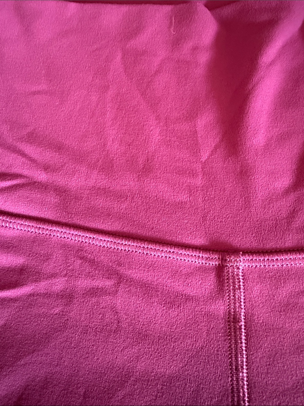 Women's High-Waist Performance Bike Shorts - Pinkish/purple - Picture 2 of 5